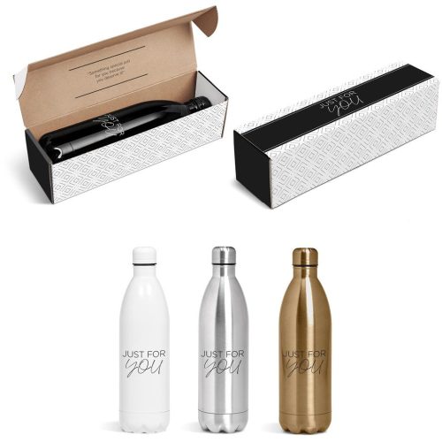 Atlantis Bottle in Megan Custom Gift Box - Corporate Gifts & Clothing
