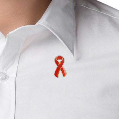 Awareness Ribbon 27mm Lapel Badges
