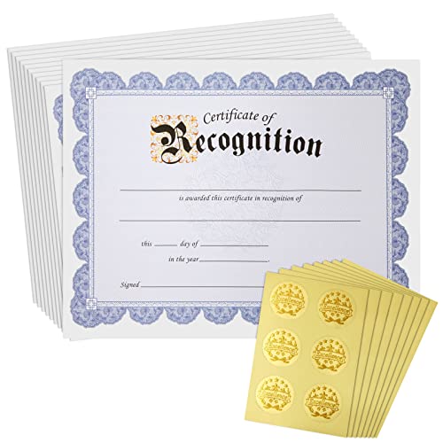 Custom Printed Certificates with Variable Data
