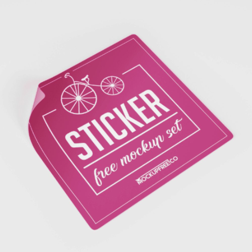 Square Sticker Singles - 100mm x 100mm