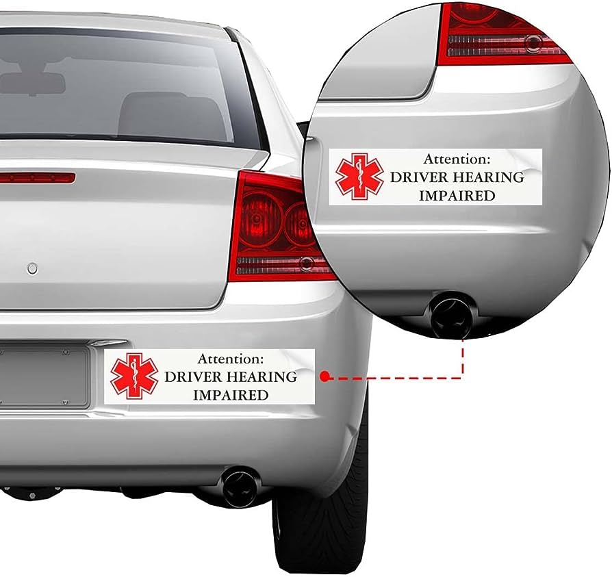 Car Bumper Stickers - Large - Stickers & Labels - Printex