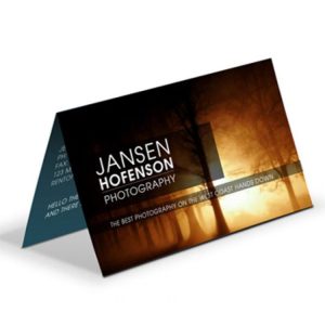 Folded Business Card Printing