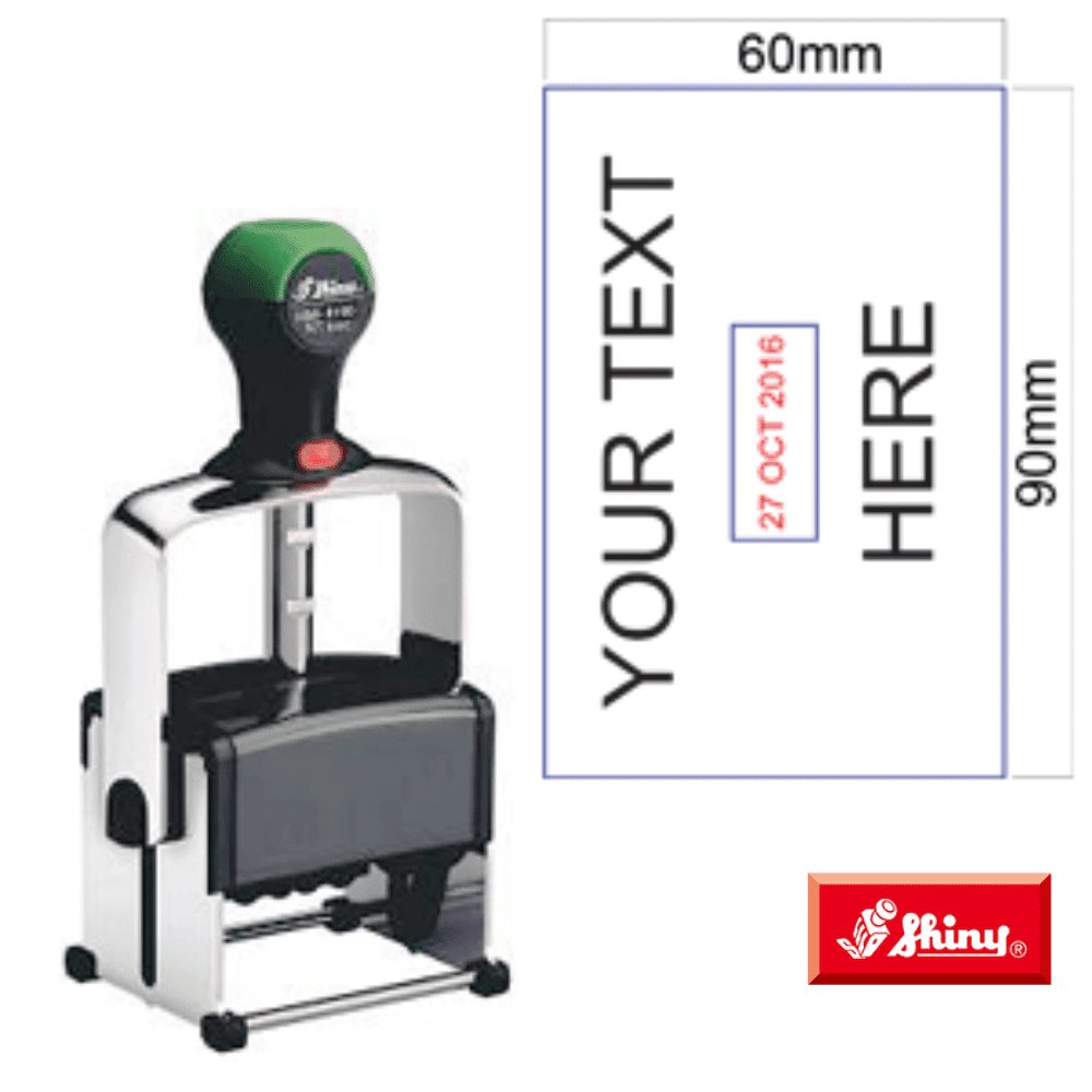 60x90mm Heavy Duty Dater Stamp