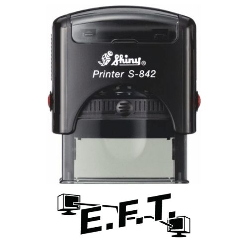 Shiny 38x14mm Stock Stamp - E.F.T Icons