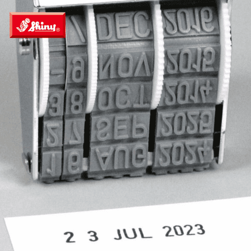 Shiny ISO Band Dater Stamp