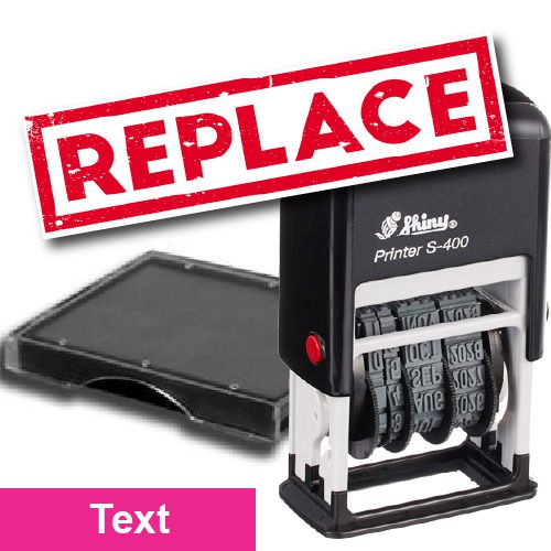 Text Replace Only - Dater Stamps