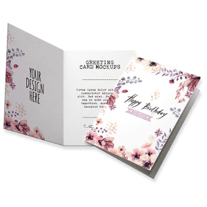 Custom Printed Folded Invitations