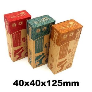 40x40x125mm Kraft Product Box