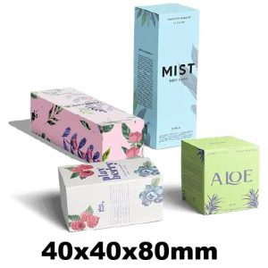 40x40x80mm White Product Box