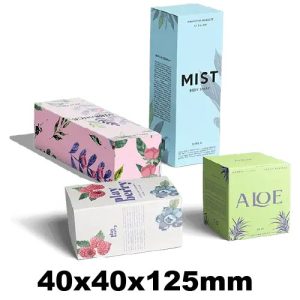 40x40x125mm White Product Box