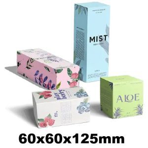 60x60x125mm White Product Box