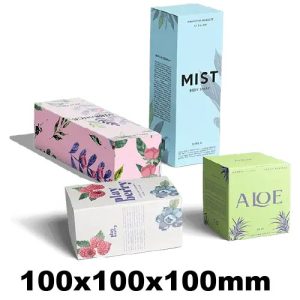 100x100x100mm White Product Boxes