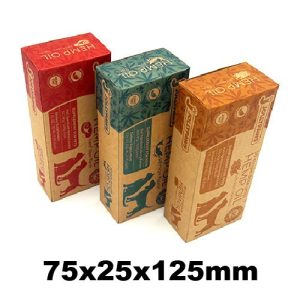 75x25x125mm Kraft Product Box
