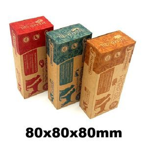 80x80x80mm Kraft Product Box