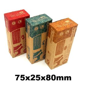 75x25x80mm Kraft Product Box