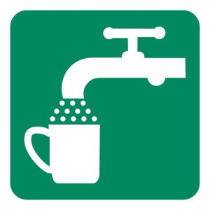 DRINKING WATER SAFETY SIGN (GA 6)