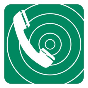 EMERGENCY TELEPHONE SAFETY SIGN (GA 15)