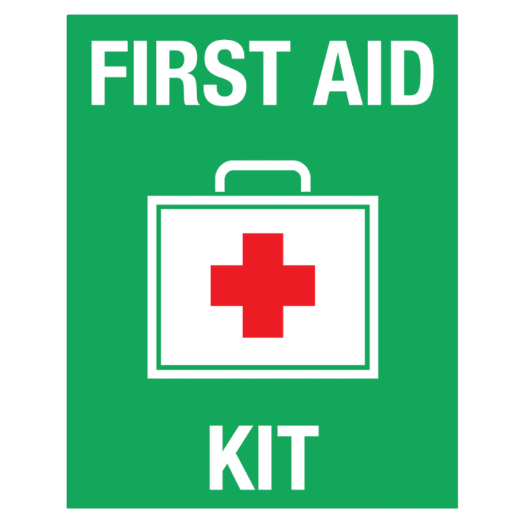 FIRST AID KIT SAFETY SIGN (FA18)