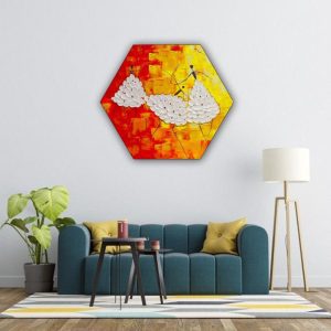 XL Hexagonal Canvas Print - Wall Art Prints