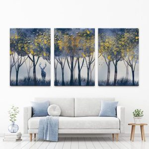3 x A2 Split Canvas Prints - Wall Art Prints