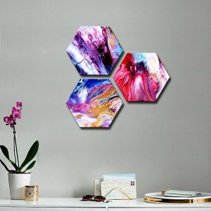 Small Hexagonal Canvas Print - Wall Art Prints