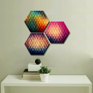 Large Hexagonal Canvas Print - Wall Art Prints