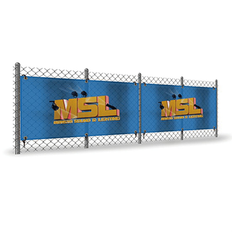 3mx1.2m Mesh Fence Banner