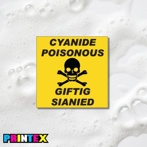 Cyanide Sign - Poison