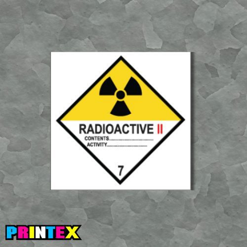Radio Active II Business Sign - Waste