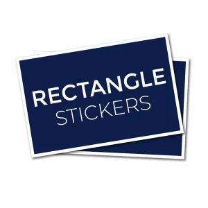 Rectangle Sticker Singles – 125mm x 75mm
