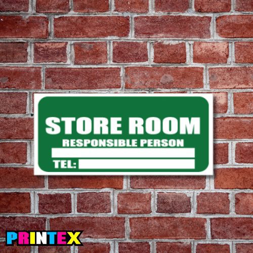 Store Room Business Sign