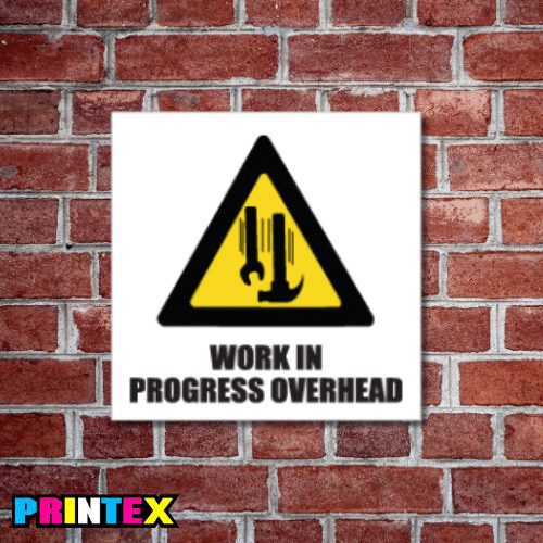 Work In Progress Business Sign