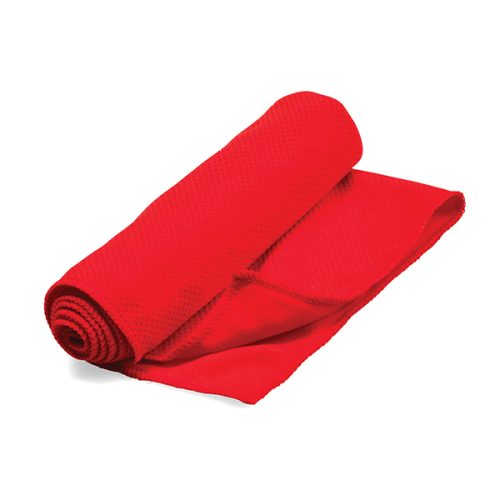 Keep Cool Sports Towel - Red