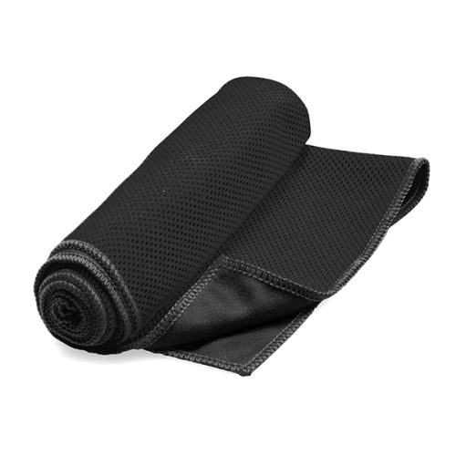 Keep Cool Sports Towel - Black