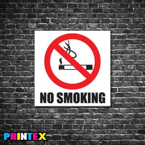 Classic No Smoking Business Sign