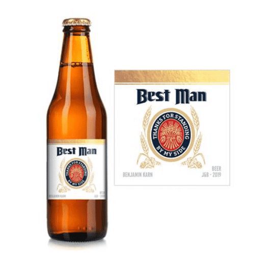 Classic Printed Beer Bottle Labels