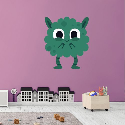 Green Robby Kids Wall Decals