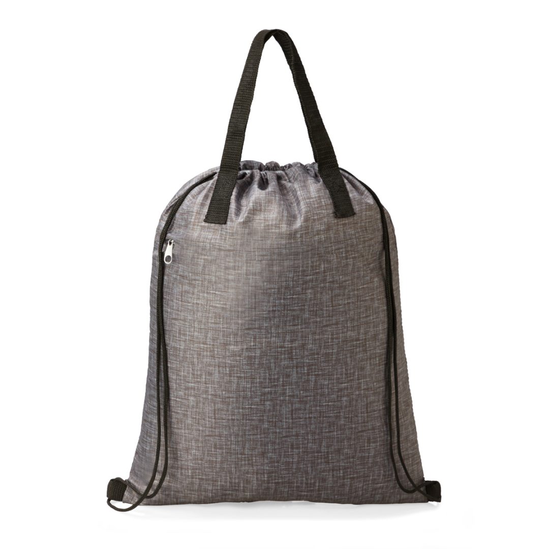 Grey Garten Drawstring Bag