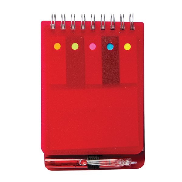 NB339 - Dotty Note Book with sticky memos