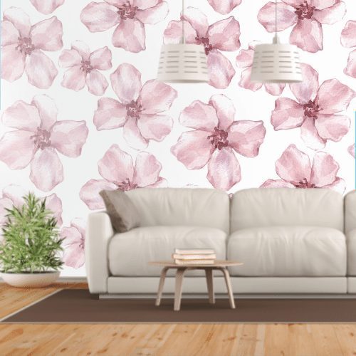 Subtle Flowers Wallpaper