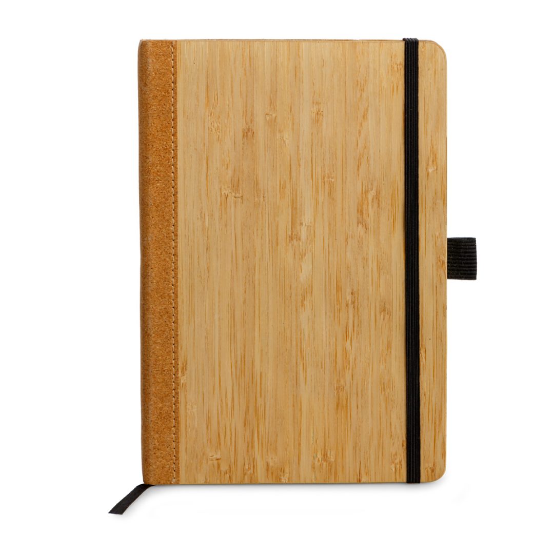 Natural Raimok Bamboo & Cork Notebook