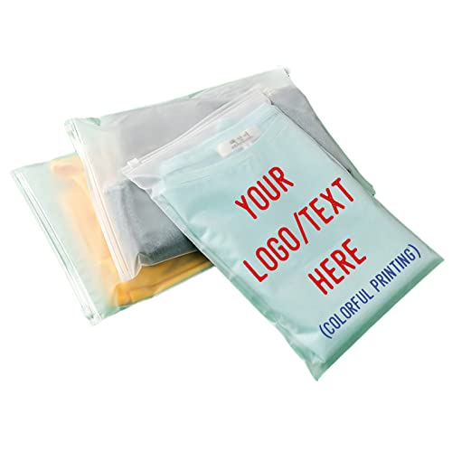 PVC Frosted Product Bags - Full Colour Printed