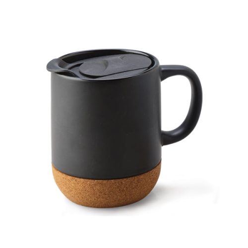Black Samara Cork Mug