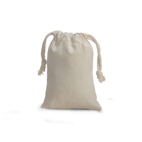 Natural Yuki  Mini Drawstring Bag