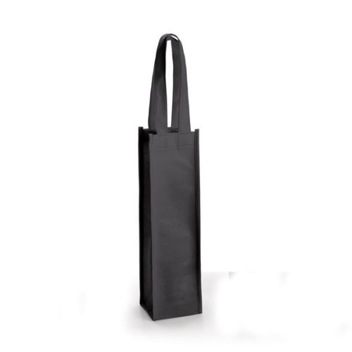 Black Lawson Single Bottle Carry Bag