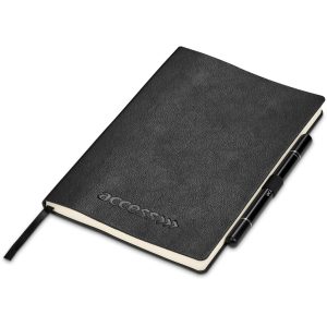 Alex Varga Seymour Notebook & Pen Set - Black