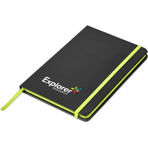 Altitude Colour-Edge A5 Hard Cover Notebook - Lime