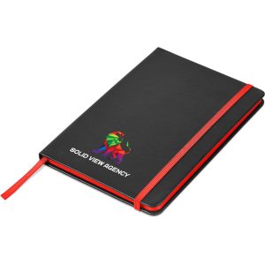 Altitude Colour-Edge A5 Hard Cover Notebook - Red