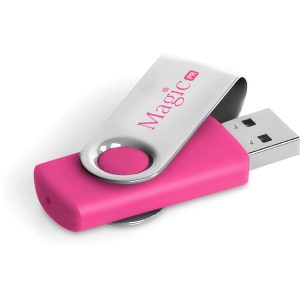 Axis Glint Flash Drive - 8GB - Pink
