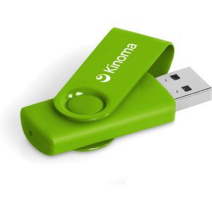 Axis Gyro Flash Drive - 16GB - Lime